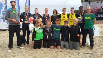 WVV mit Doppelsieg beim Bundespokal U17 im Beachvolleyball