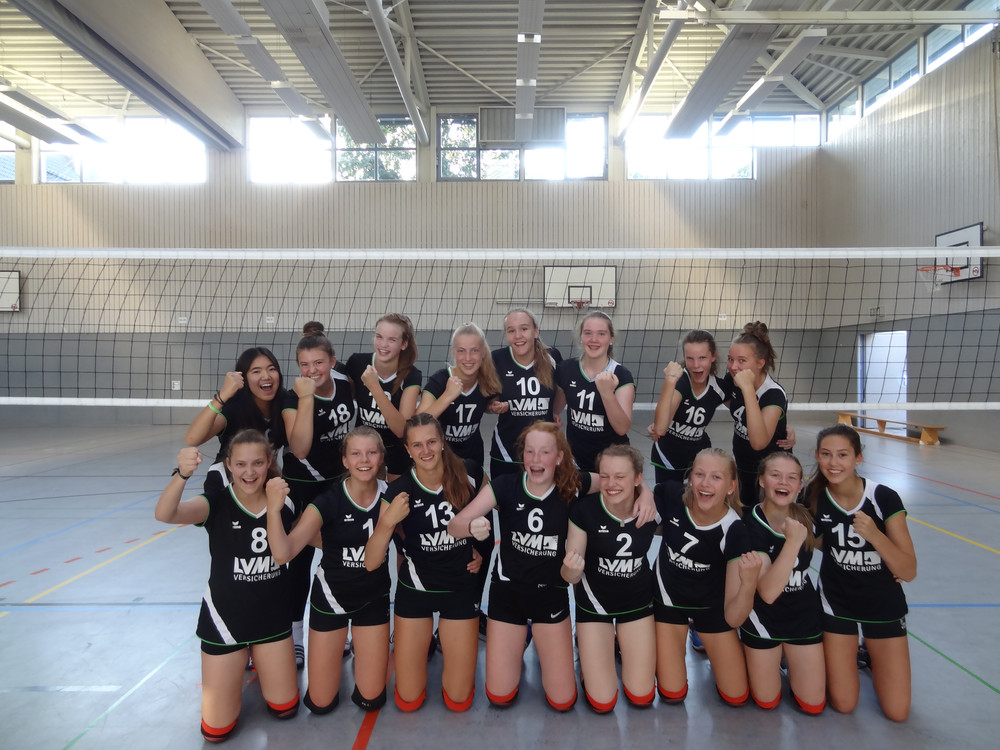 WVV - Auswahl 2001/02 beim Lehrgang in Borken-Burlo