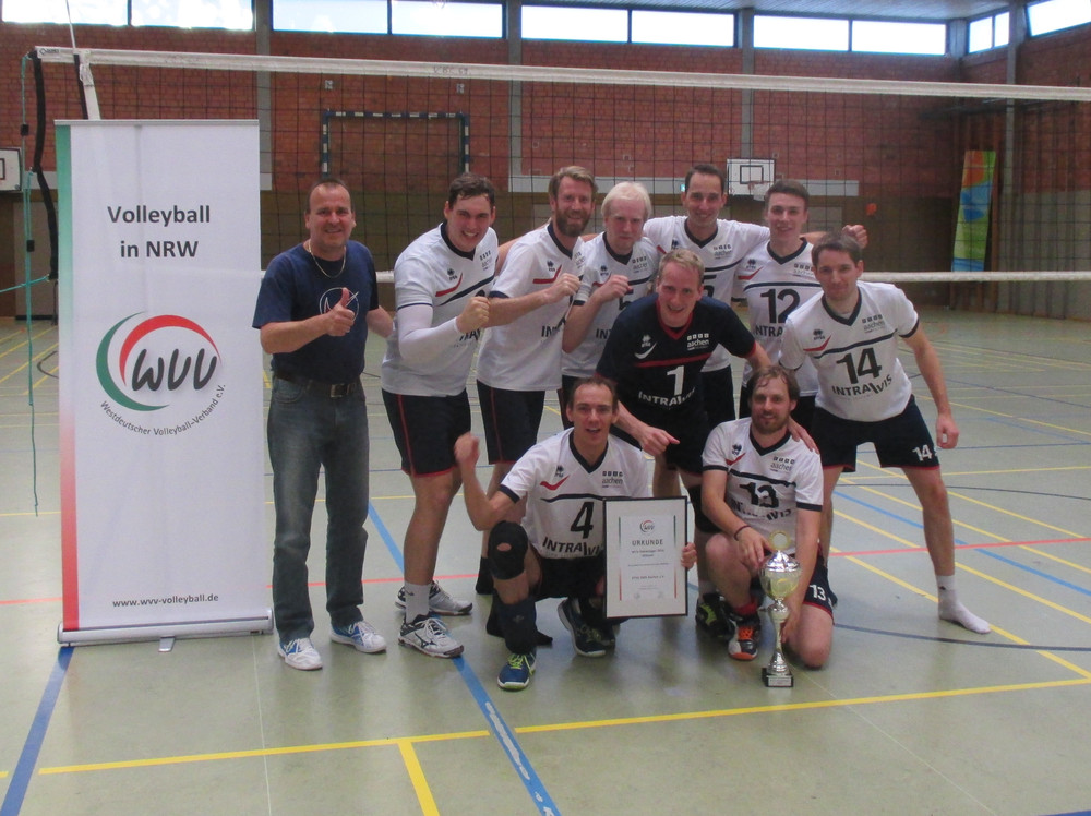 WVV-Pokalsieger Männer PTSV Aachen