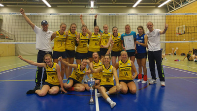 WVV-Pokalsieger Frauen DSHS SnowTrex Köln